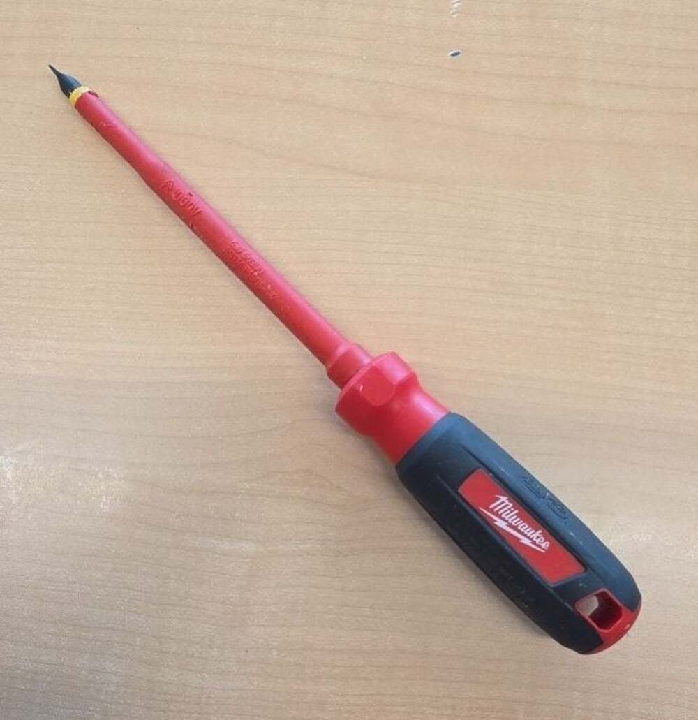 Milwaukee 1000V Insulated Slotted 10" Screwdriver